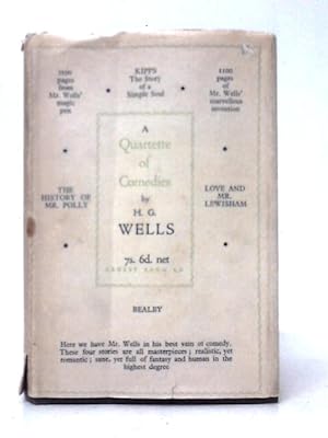 Seller image for A Quartette of Comedies: Kipps + The History of Mr Polly + Bealby + Love and Mr. Lewisham for sale by World of Rare Books