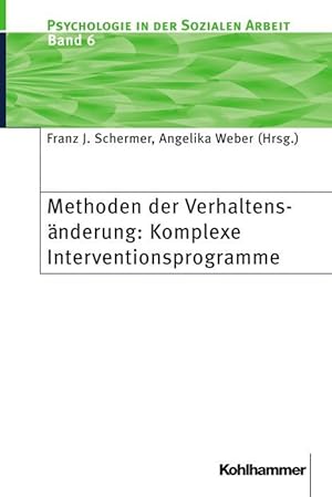 Seller image for Methoden der Verhaltensaenderung: Komplexe Interventionsprogramme for sale by moluna