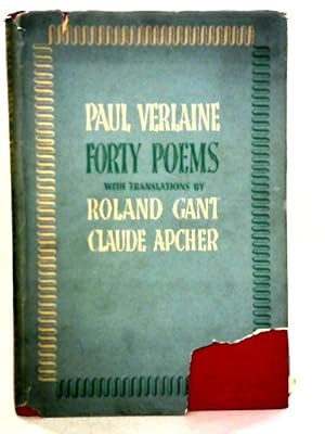 Image du vendeur pour Forty Poems mis en vente par World of Rare Books