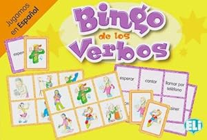 Imagen del vendedor de Bingo de los Verbos (Spiel) : Jugamos en Espaol. Unterrichtshandreichung, 66 Karten, 36 Spielplne a la venta por AHA-BUCH GmbH