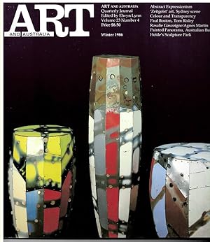 Seller image for Art and Australia. Arts Quarterly Volume 23 Number 4 Winter 1986 for sale by Literary Cat Books