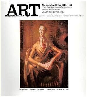 Art and Australia. Arts Quarterly Volume 20 Number 2 Summer 1982