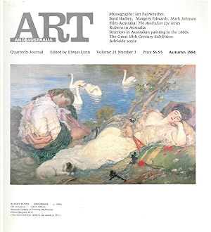 Art and Australia. Arts Quarterly Volume 21 Number 3 Autumn 1984