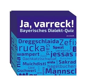 Immagine del venditore per Ja, varreck! Bayerisches Dialekt-Quiz (Spiel) : 66 Fragen rund um den bayerischen Dialekt venduto da AHA-BUCH GmbH