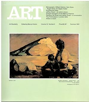 Immagine del venditore per Art and Australia. Arts Quarterly Volume 19 Number 2 Summer 1981 venduto da Literary Cat Books