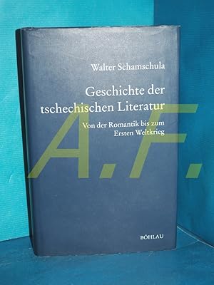 Bild des Verkufers fr Geschichte der tschechischen Literatur, Teil: Bd. 2., Von der Romantik bis zum Ersten Weltkrieg. Bausteine zur slavischen Philologie und Kulturgeschichte / Reihe A / Slavistische Forschungen , N.F., Bd. 14 zum Verkauf von Antiquarische Fundgrube e.U.