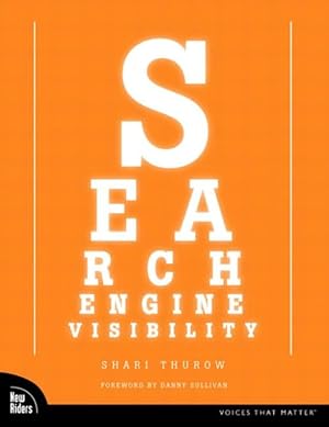 Imagen del vendedor de Search Engine Visibility a la venta por Redux Books