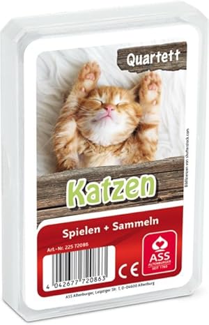 Image du vendeur pour Tier-Quartett - Katzen mis en vente par AHA-BUCH GmbH