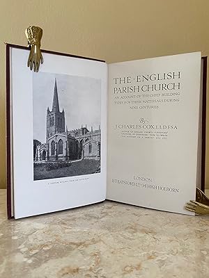 Seller image for The English Parish Church | An Account of the Chief Building Types and of Their Materials During Nine Centuries for sale by Little Stour Books PBFA Member