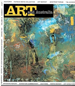Imagen del vendedor de Art and Australia. Arts Quarterly Volume 29 Number 1 Spring 1991 a la venta por Literary Cat Books