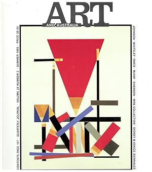 Art and Australia. Arts Quarterly Volume 24 Number 2 Summer 1987