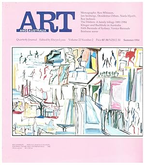 Art and Australia. Arts Quarterly Volume 22 Number 2 Summer 1984