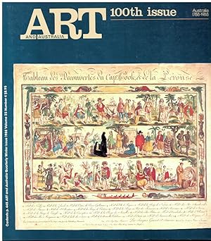 Art and Australia. Arts Quarterly Volume 25 Number 4 Winter 1988 100th Issue