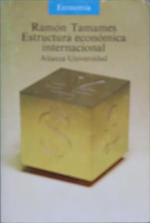 Imagen del vendedor de Estructura económica internacional a la venta por Libros Tobal