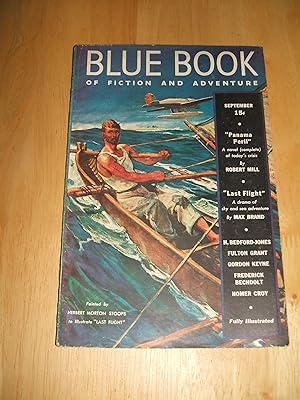 Image du vendeur pour Blue Book Magazine September 1938 mis en vente par biblioboy