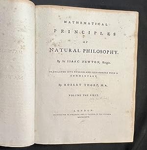 Bild des Verkufers fr Mathematical Principles of Natural Philosophy, zum Verkauf von Finecopy