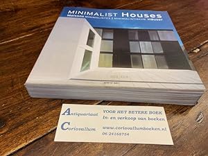 Image du vendeur pour Minimalist houses - Maisons minimalistes - Minimalistische Huser mis en vente par Antiquariaat Coriovallum