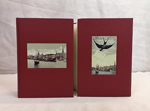 Riga 20. gadsimta sakuma pastkartes, in Postkarten zu Beginn des 20. Jahrhunderts. Viersprachig: ...