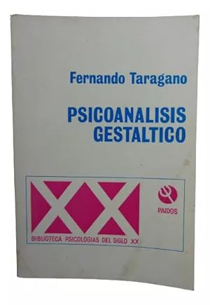 Imagen del vendedor de Psicoanlisis Gestaltico Teora De La Personalidad Teora De La Enfermedad Psquica a la venta por Librera Aves Del Paraso