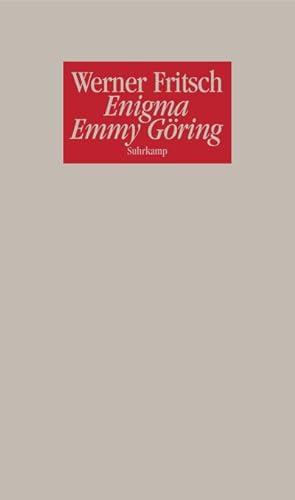 Bild des Verkufers fr Enigma Emmy Gring zum Verkauf von Rheinberg-Buch Andreas Meier eK