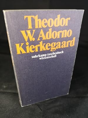 Seller image for Kierkegaard. Konstruktion des sthetischen. Suhrkamp-Taschenbuch Wissenschaft 74 for sale by ANTIQUARIAT Franke BRUDDENBOOKS