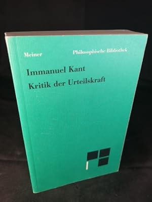 Immagine del venditore per Kritik der Urteilskraft. Philosophische Bibliothek Band 507. venduto da ANTIQUARIAT Franke BRUDDENBOOKS