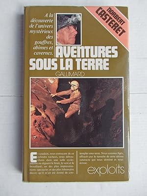 Image du vendeur pour Aventures sous la terre mis en vente par La Bouquinerie des Antres