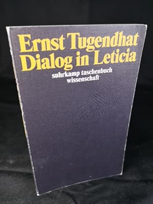 Imagen del vendedor de Dialog in Leticia. Suhrkamp-Taschenbuch Wissenschaft 1302 a la venta por ANTIQUARIAT Franke BRUDDENBOOKS