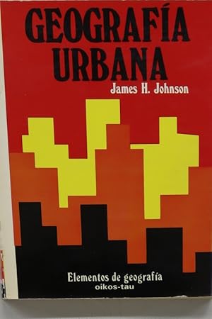 Seller image for Geografa urbana for sale by Librera Alonso Quijano