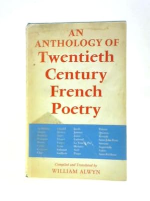 Imagen del vendedor de Anthology of Twentieth Century French Poetry a la venta por World of Rare Books