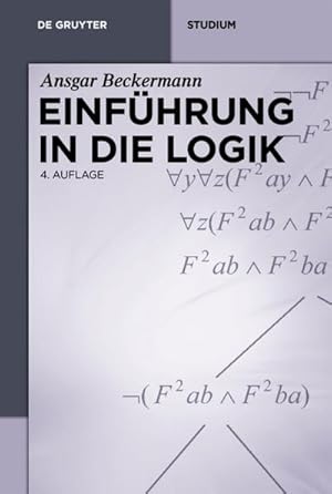 Bild des Verkufers fr Einfhrung in die Logik zum Verkauf von Rheinberg-Buch Andreas Meier eK