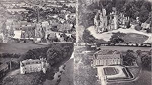 Argentré. - En Mayenne. - 4 Cartes Postales Semi-Modernes en Noir & Blanc. - Vue Générale du Vill...