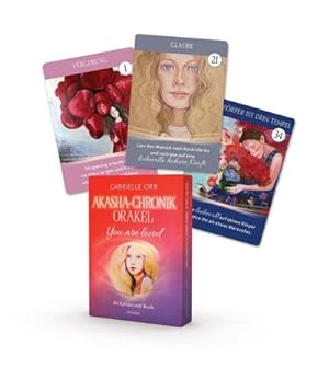 Bild des Verkufers fr Akasha-Chronik-Orakel, 44 Karten mit Buch : You are loved. 44 Karten & Buch mit 160 Seiten zum Verkauf von AHA-BUCH GmbH