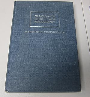 Imagen del vendedor de Ross Macdonald/ Kenneth Millar: A Descriptive Bibliography a la venta por Peter L. Stern & Co., Inc