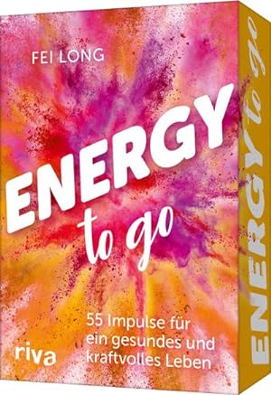 Immagine del venditore per Energy to go : 55 Impulse fr ein gesundes und kraftvolles Leben. Kartenset fr mehr Kraft, Gesundheit, Zufriedenheit. Einfache bungen und Inspirationen, die dein Leben verndern venduto da AHA-BUCH GmbH