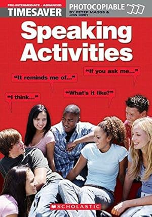 Bild des Verkufers fr Speaking Activities Pre-intermediate - Advanced (Timesaver) zum Verkauf von WeBuyBooks