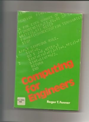 Bild des Verkufers fr Computing for Engineers zum Verkauf von WeBuyBooks