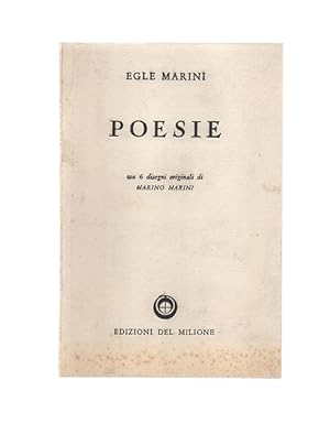 Seller image for Poesie for sale by Libreria Antiquaria Pontremoli SRL