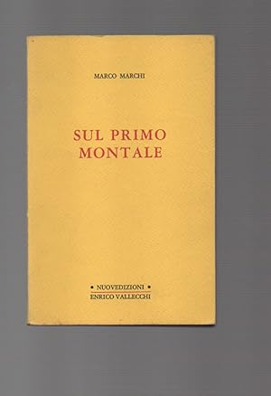 Sul primo Montale