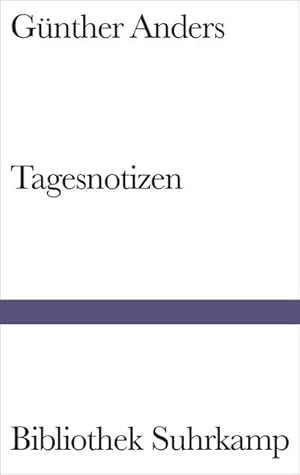 Imagen del vendedor de Tagesnotizen a la venta por Rheinberg-Buch Andreas Meier eK
