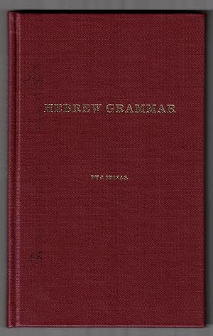 Manual. Hebrew Grammar for the Use of Beginners