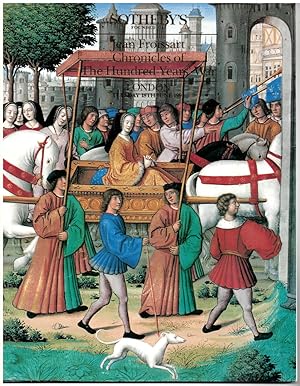 Bild des Verkufers fr Jean Froissart. Chronicles of the Hundred Years' War. London Tuesday 18th June 1991 zum Verkauf von Literary Cat Books