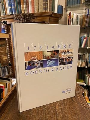 Bild des Verkufers fr 175 Jahre Koenig & Bauer. 1817 - 1992. zum Verkauf von Antiquariat an der Stiftskirche