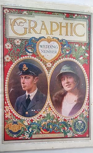 Immagine del venditore per The Graphic April 28th 1923 Wedding Number - The Duke and Duchess of York venduto da Your Book Soon