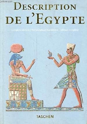 Bild des Verkufers fr Description de l'Egypte - dition complte. zum Verkauf von Le-Livre