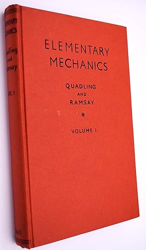 Elementary Mechanics Volume I