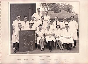 Internat des hôpitaux de la région de Paris 1958 [11 photographies originales]