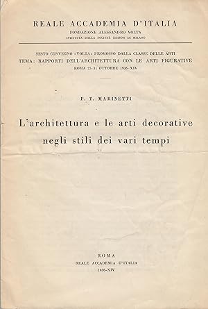 L'architettura e le arti decorative negli stili dei vari tempi MANUSCRIT