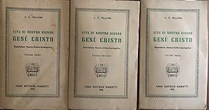 Seller image for Vita di Nostro Signor Ges Cristo. Vol.I-II-III for sale by librisaggi