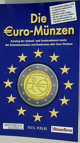 Seller image for DIE EURO-MNZEN. Katalog der Umlauf- und Sondermnzen sowie der Kursmnzenstze und Banknoten aller Euro-Staaten ; mit aktuellen Marktpreisen ; komplett in Farbe ; mit den neuen Euro-Lndern ; neu: Kursmnzenstze zu Mnzbrsen und Mnzmessen for sale by HPI, Inhaber Uwe Hammermller